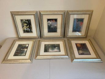 Lot Of 6 Pieces Of Framed Wall Art