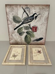 Birds And Bees Wall Art