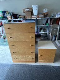 5 Drawer Dresser With Night Stand