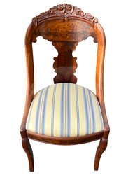 Mahogany Accent Chair