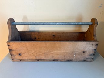 Vintage Wood Tool Box