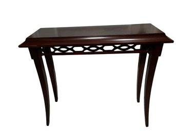 Vintage The Bombay Company Fretwork Console Table