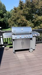Weber Genesis II 4-Burner Stainless Steel Gas Grill