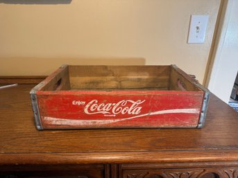Vintage Wooden Coca-Cola Crate