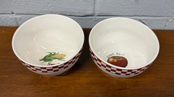 Home Trends Farm Fresh Bowls