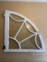 Antique Quarter-Round Arched Window Sash
