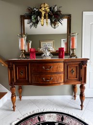 Stanley Furniture Traditional Wood Sideboard Buffet Server – Carved Detail