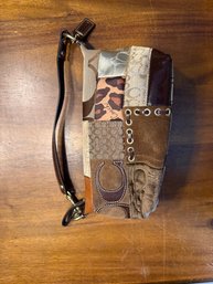 Authentic Coach Patchwork Mini Bag
