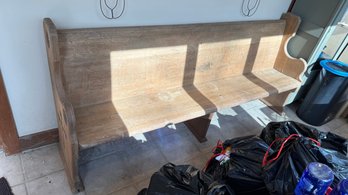 Old Church Pew