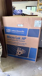 Johns Manville Micro-Lok HP ASJ Fiberglass Pipe Insulation Box (1 3/8' Copper)