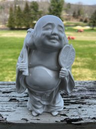 Vintage White Porcelain 'Happy Buddha' (or Budai)