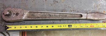 Vintage J.H. Williams & Co. 'Superratchet' H-51, A Heavy-duty 3/4-inch Drive Ratchet Wrench