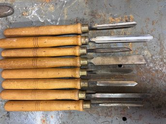 Vintage Woodworking Lathe Tools