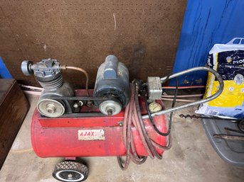 Vintage Ajax Air Compressor