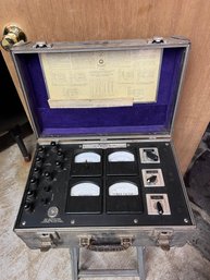 Vintage Westinghouse Type IA Industrial Analyzer Electrical Test Meter Case 115-575V Untested