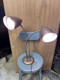 Mid-Century Modern (MCM) Double Gooseneck Desk Lamp