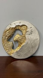 Decorative Round Textured Wall Artwork