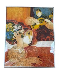 Color Lithograph By Acclaimed Spanish Artist Lvar Suol Munoz-Ramos