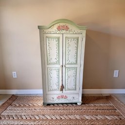 Pretty Floral Painted Armour