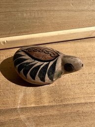 Vintage Mexican Folk Art Pottery Turtle Figurine