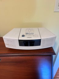 Bose Wave Radio/CD AWRC-1P White AM/FM CD Player Alarm Clock Stereo Tested Works-no Remote
