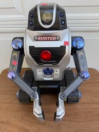 Vintage EZ-Tec Scientific Toys Remote Control 'Buster The Robot'