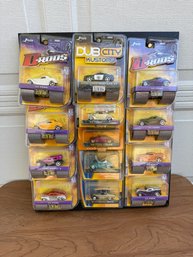 Collectible Die-cast Vehicles From The Jada Toys 'D-RODS' And 'Dub City'