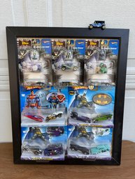 Collection Of Hot Wheels Batman-themed Die-cast Vehicles