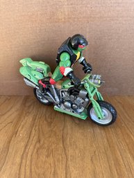 1997 Playmates Toys Teenage Mutant Ninja Turtles 'Bad Boy Biker Raph'