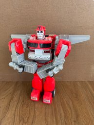 Tonka Rescue Roy Fire Truck Transformer