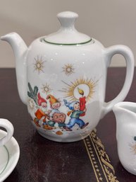 Puppen-porzellan Service Tea Set