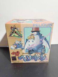 Vintage Takatoku Toys Peliguin Soft Vinyl Figure From The 1980s Japanese Anime Series Itadakiman