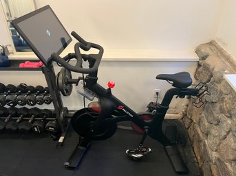 Peloton Exercise Bike With Large Touchscreen Monitor