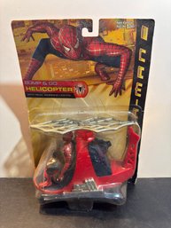 2002 Toy Biz Spider-Man Bump 'n' Go Helicopter
