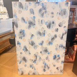 Large Signed Canvas - Circle Design