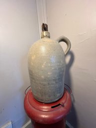 Antique Salt-glazed Stoneware Jug