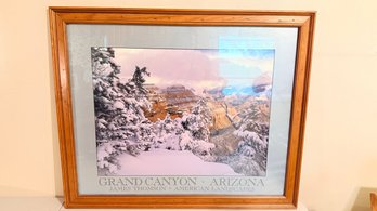 'Grand Canyon - Arizona' Featuring A Winter Landscape Shot By Photographer James Thomson