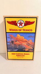 Wings Of Texaco 1929 Curtiss Robin Airplane Die-Cast Bank