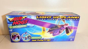 2002 Air Hogs 'Phazor' Air Pressure Light Up Plane