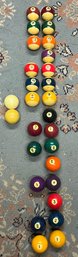 Pool Ball Lot