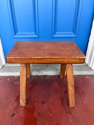 Rustic Wooden Stool