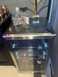 Insignia Glass-Door Beverage Cooler – Model NS-BC115SS9