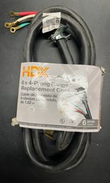 Hdx HD#575-052 6 Ft. 50 Amp 4-Prong Range Power Cord