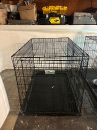 MidWest ICrate Large Folding Wire Dog Crate – 42 Inches
