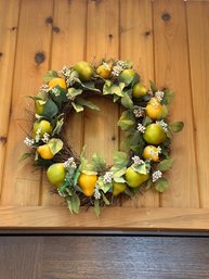 Pear And Leaf Wreath