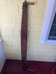 Antique Two-man Crosscut Saw