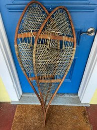 Classic Maine-style Vintage Wooden Snowshoes
