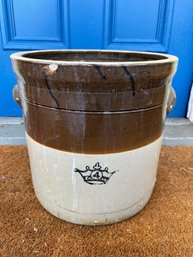Vintage 4-gallon Stoneware Crock