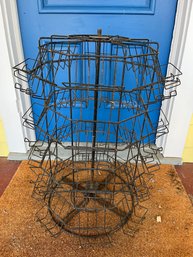 Vintage Metal Spinning Display Rack