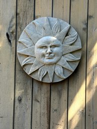 Garden Wall Sun - Stone/concrete